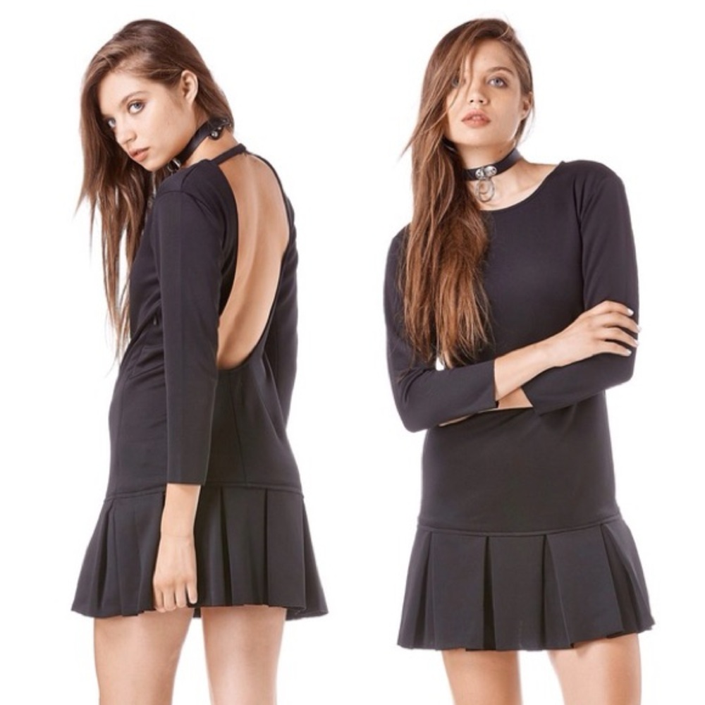 Rare UNIF Hollow dress y2k